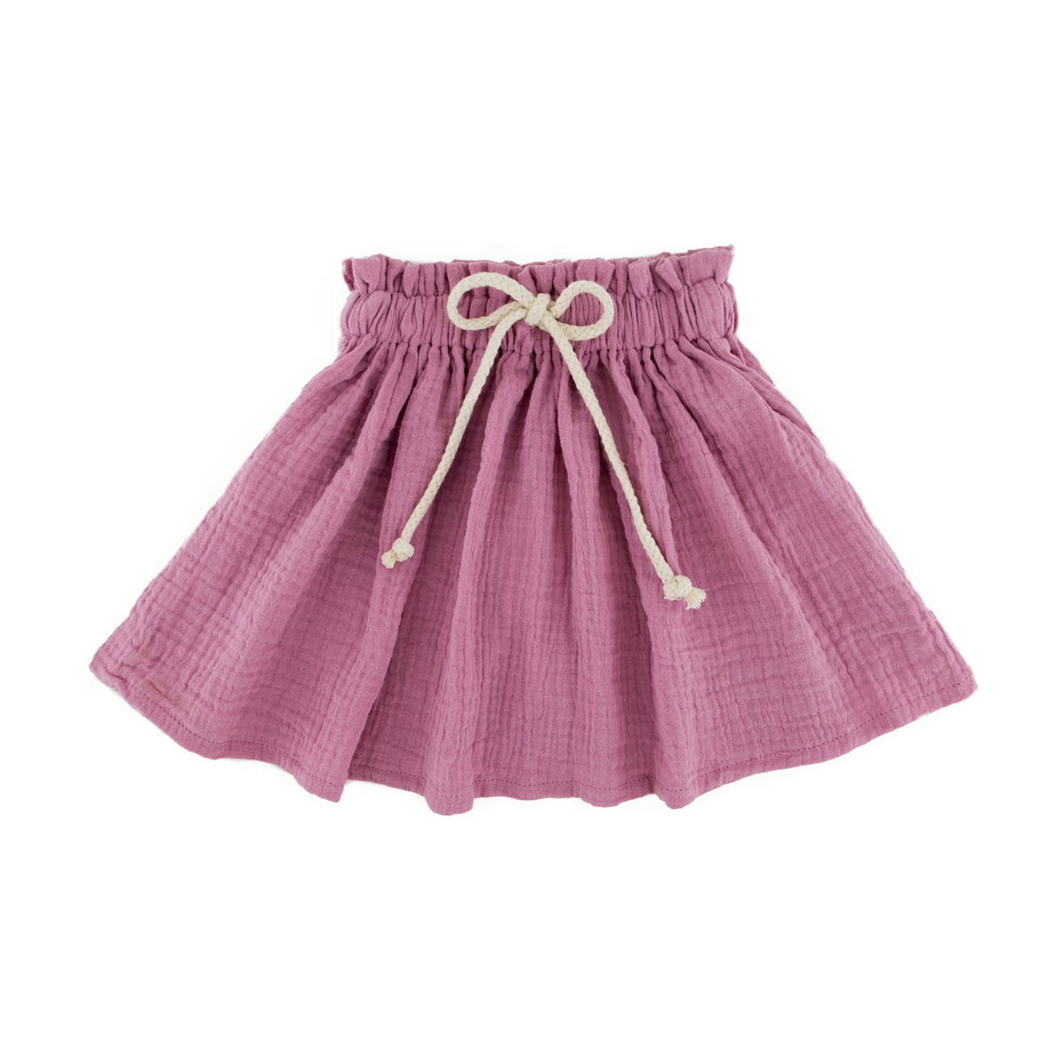 Girls Skirt Sienna by Les Vedettes in high quality Muslin Cotton. Skirt comes in the color Blush Pink.