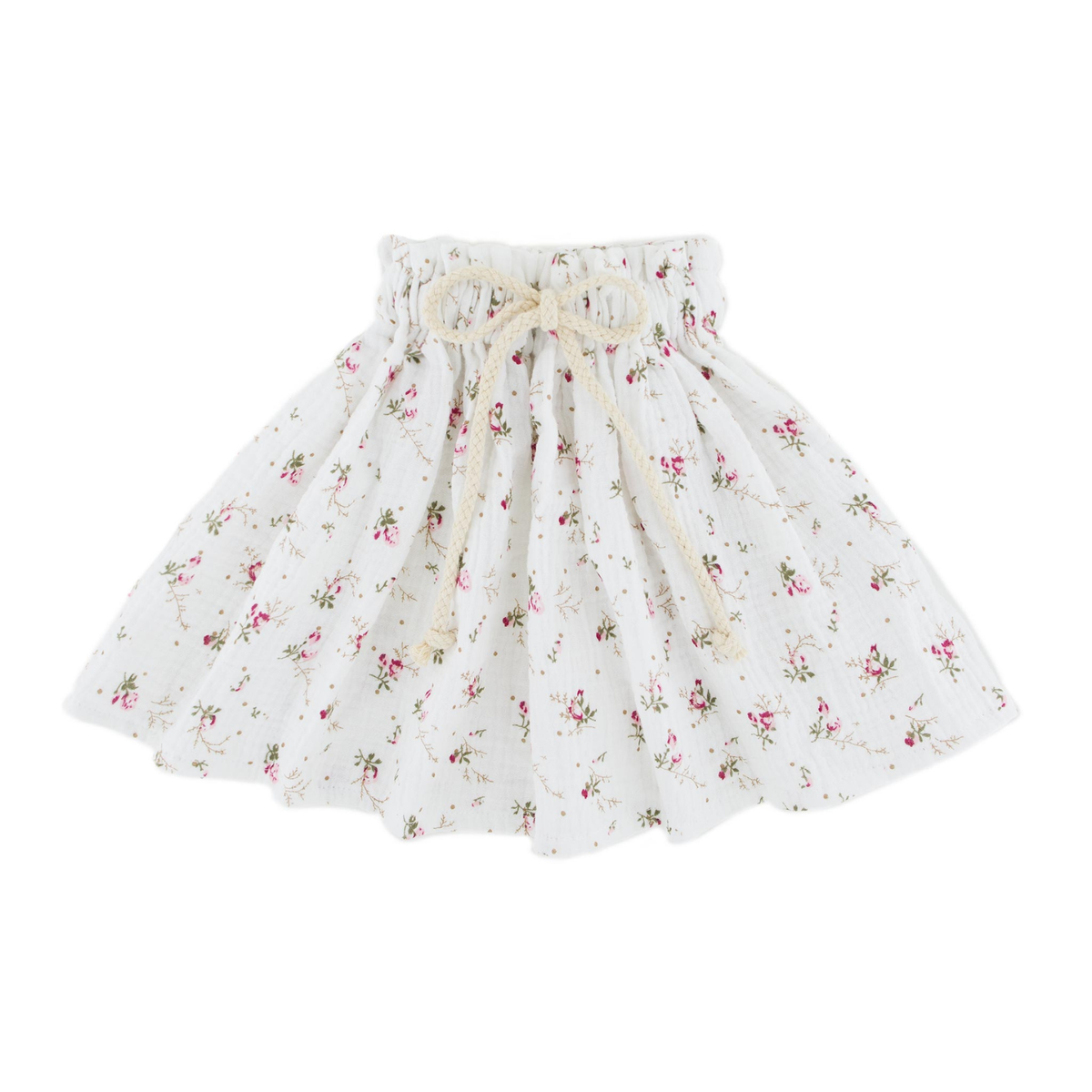 Girls Skirt Sienna by Les Vedettes in high quality Muslin Cotton. Skirt comes in a beautiful Wildflower print.