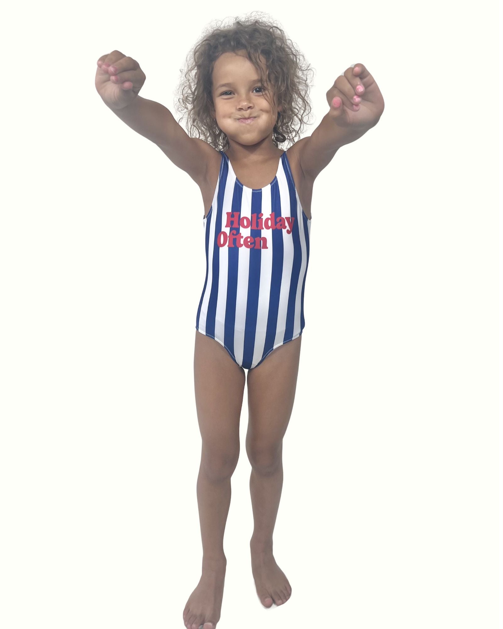 girl model wearing the Holiday Often bathing uit by Cos I Said So