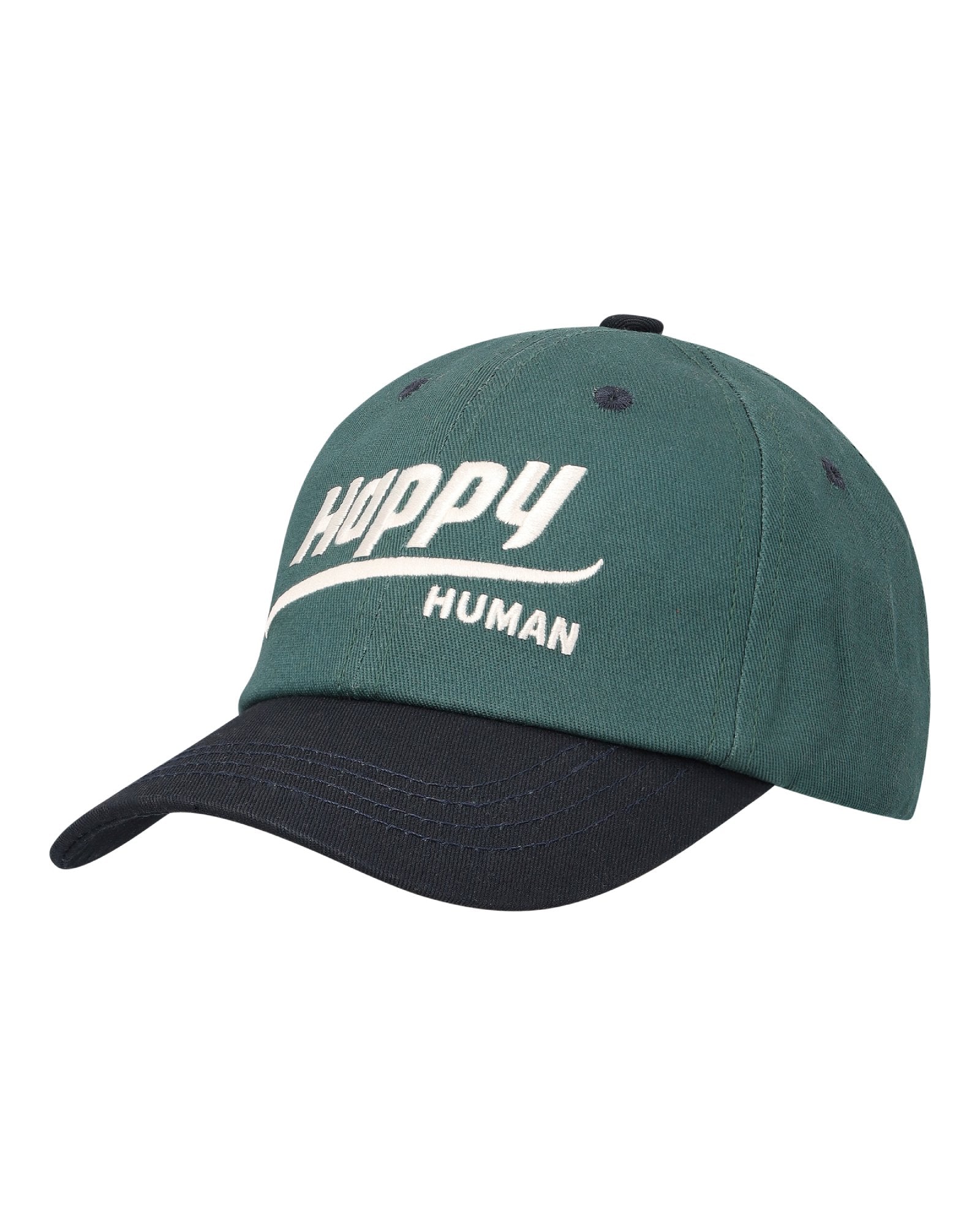 happy human cap in moss green by Cos I Said So