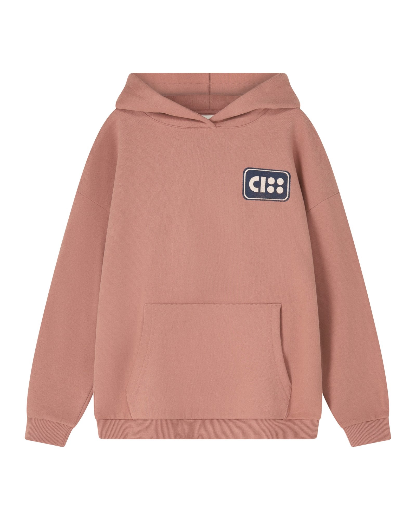 the wonderyears hoodie in burlwood by Cos I Said So in organic cotton