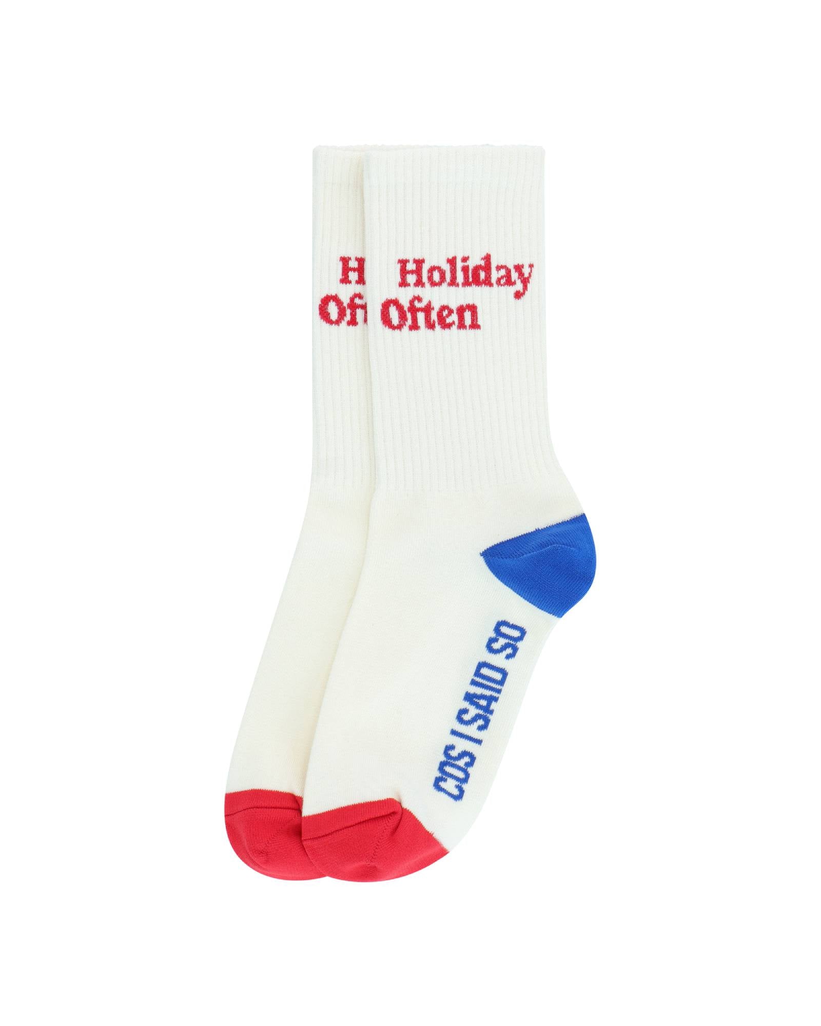 unisex socks holiday often by Cos I Said So