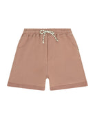 Boys Jog Shorts by Cos I Said So in the color Praline, comes in Organic Cotton.