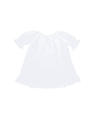 Dress by Les Vedettes in Linen Baby Cotton. The dress comes in the colour White.