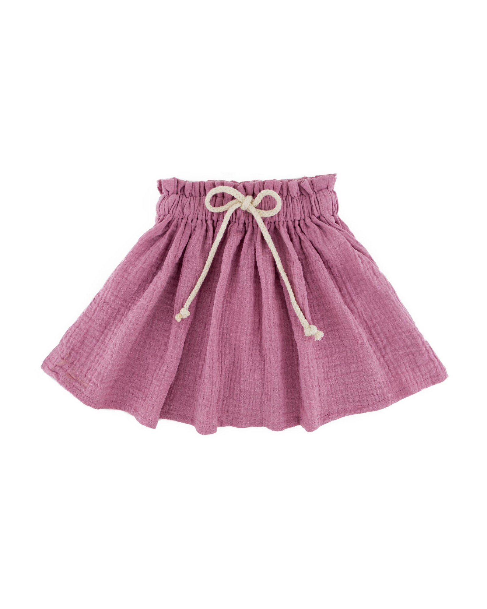 Girls Skirt Sienna by Les Vedettes in high quality Muslin Cotton. Skirt comes in the color  Blush Pink.