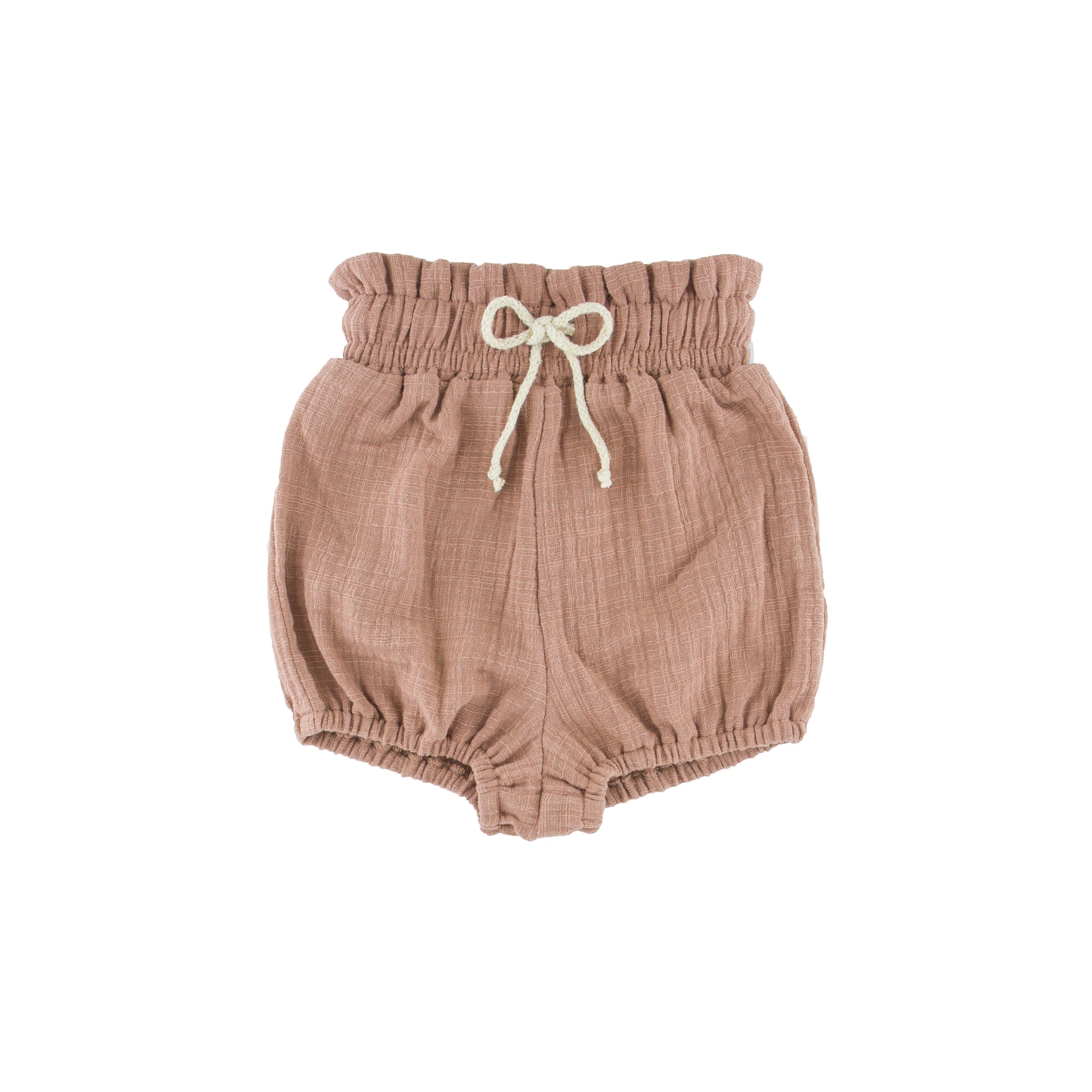 Baby Girl's Chlochlo bloomer - Caramel - 6months-4years - Linen Baby Cotton