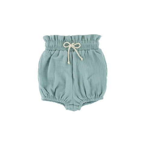 Baby Girl's Chlochlo bloomer - Soft Green - 6months-4years - Muslin Cotton