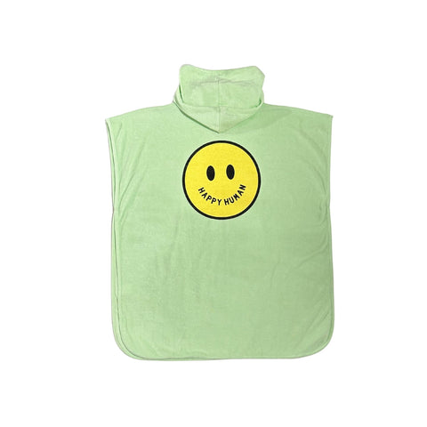 poncho-beach-towel-cap-smiley-green-happy-human-unisex