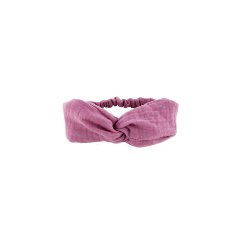 Twisted headband - blush pink