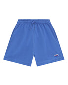 boys jog shorts by Cos I Said So in the color ultramarine blue in high quality organic cotton