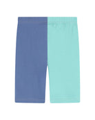 bike shorts in colour block organic cotton by cos I said so - back side