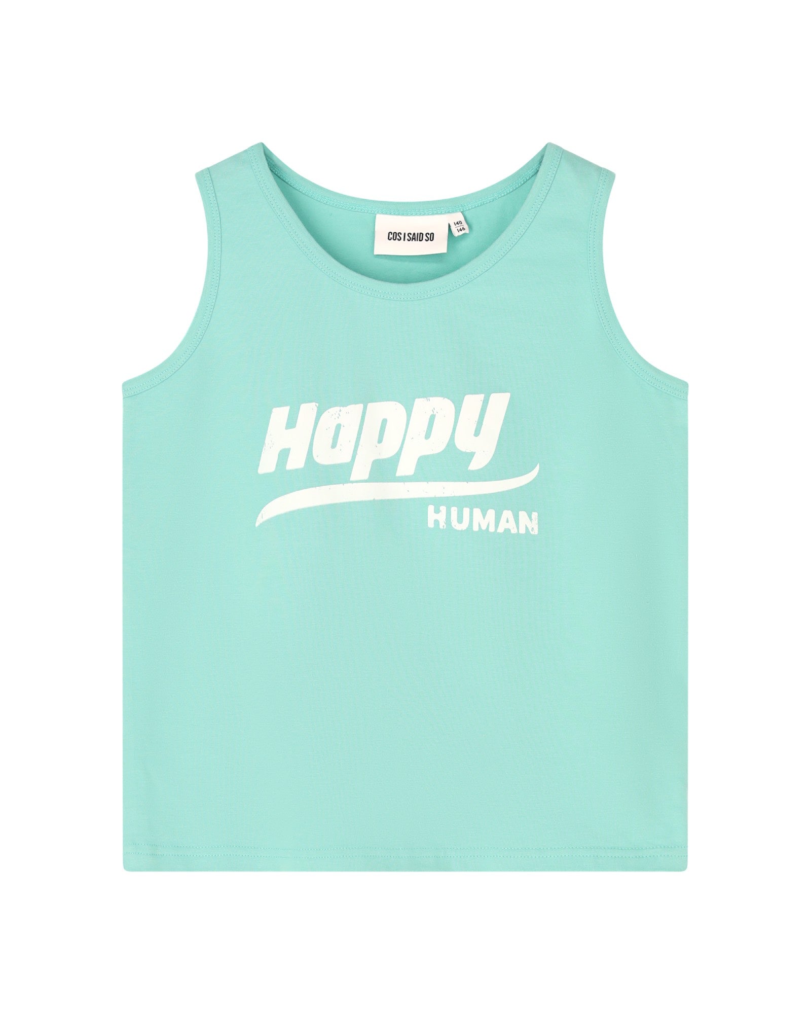 unisex tank top in agate organic cotton by cos I said so  - front view