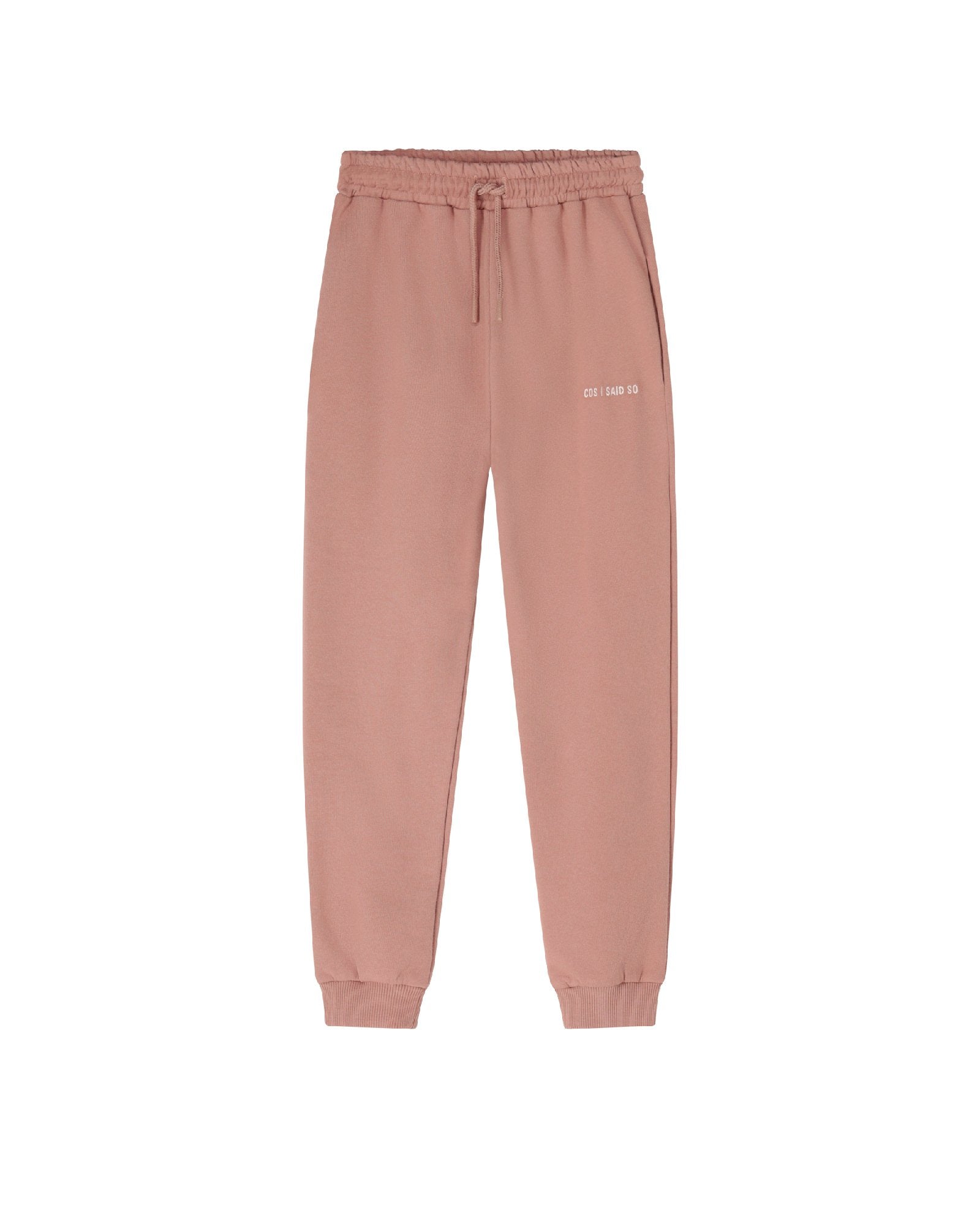 jog pants in burlwood by Cos I Said So