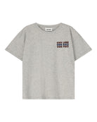 unisex own lane t-shirt by Cos I Said So in the color grey melange in high quality gots certified organic cotton