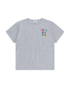 unisex vacay all day t-shirt by Cos I Said So in high quality organic cotton. The t-shirt comes in the color grey and has vacay all day in small colored letters on the left front side.