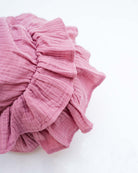 baby girl showing the 2 layers of frills from the back 