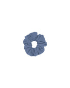 scrunchie by Les Vedettes in cloudy blue muslin cotton