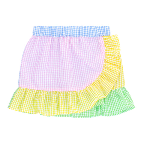ruffled-patchwork-checks-skirt-checkered-bottom-girls